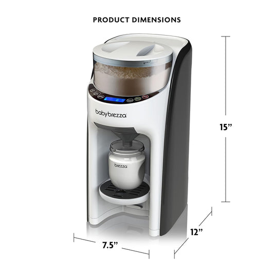 Premium Formula Dispenser - Instant Temperature-Controlled Bottle Mixer with Automatic Powder Blending